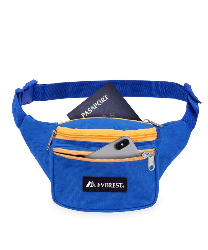 Everest Signature Waist Pack - Standard, Navy/Gray, One Size - Image 4